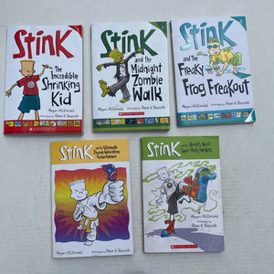 Stink by Megan McDonald - set of 5 books